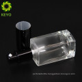 Glass soap foam pump bottle hot sale 30ml frosted square foundation luxury customer bottle for oil container